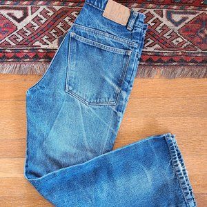 Plain Pockets Vintage Jeans
